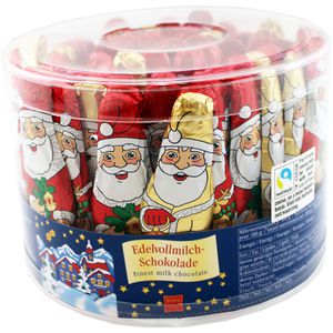 Storz Weihnachtsmann Relief, Höhe 10,5 cm, Edelvollmilch-Schokolade, je 12,5 g, 80 Stück