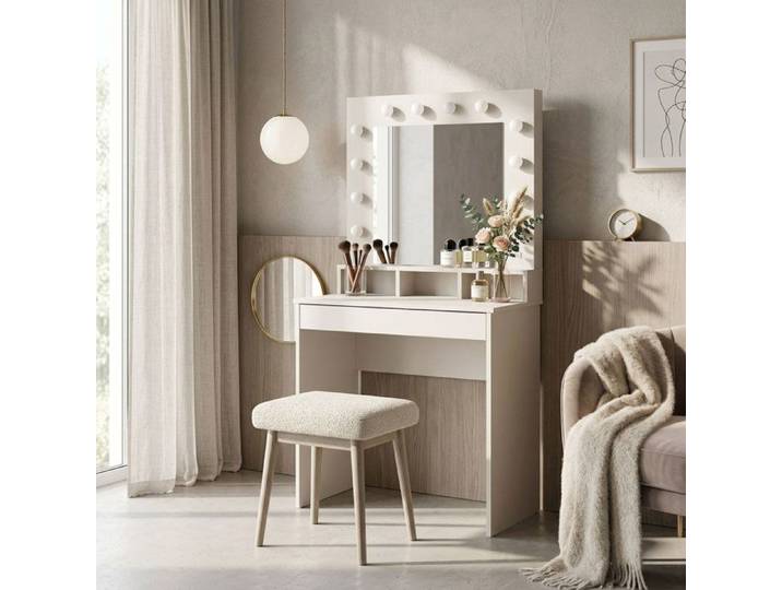 Coiffeuse Homlando Broadway 80 cachemire