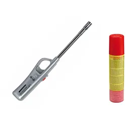 Rothenberger Industrial Gasanzünder Sturmsicher Stabfeuerzeug + Rofill Nachfüllg...