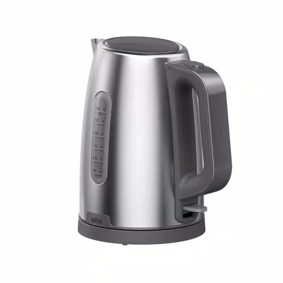 Braun WK1500 PurShine Wasserkocher grau