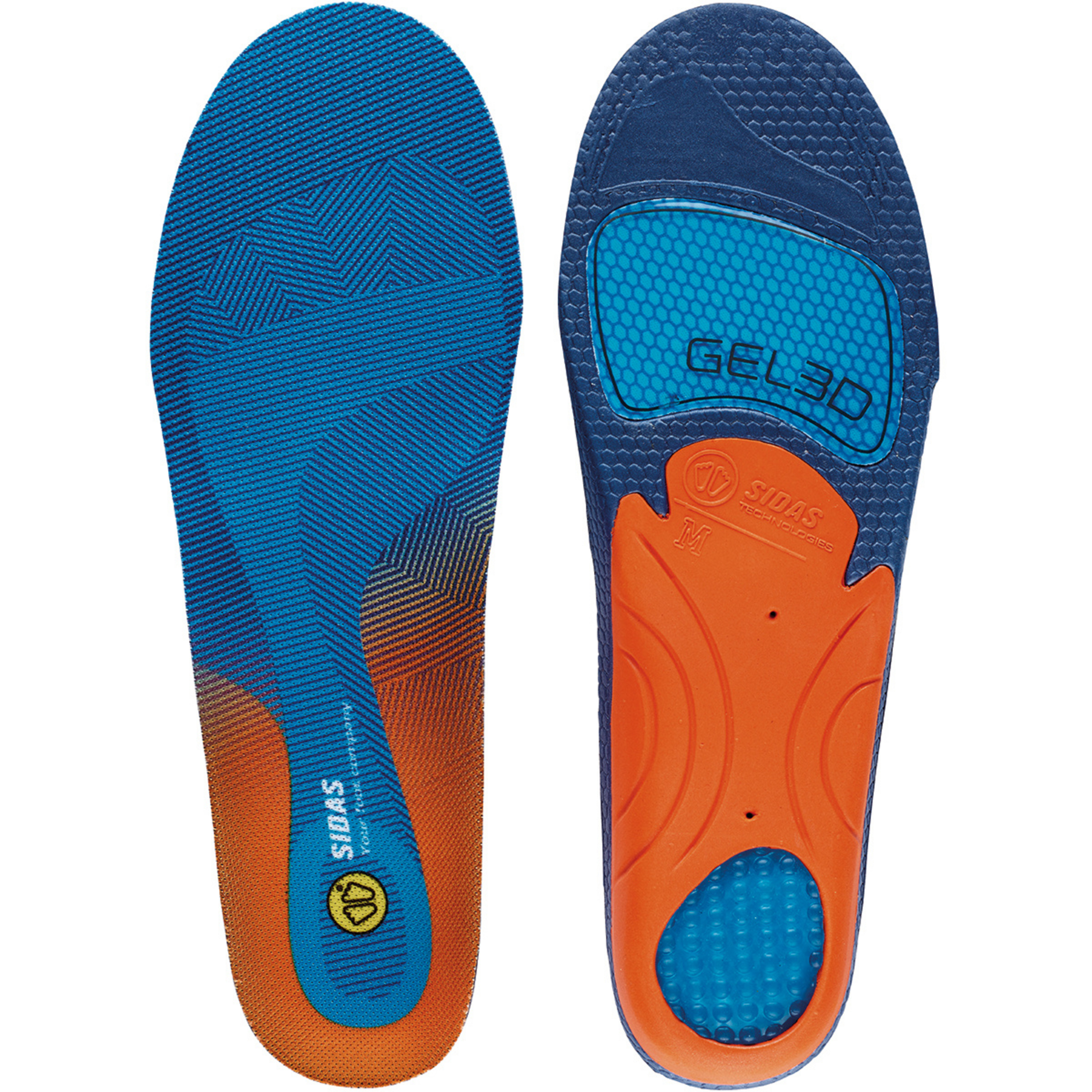 Sidas Cushioning Gel 3D Einlegesohle Schuhzubehör schwarz Größe 39
