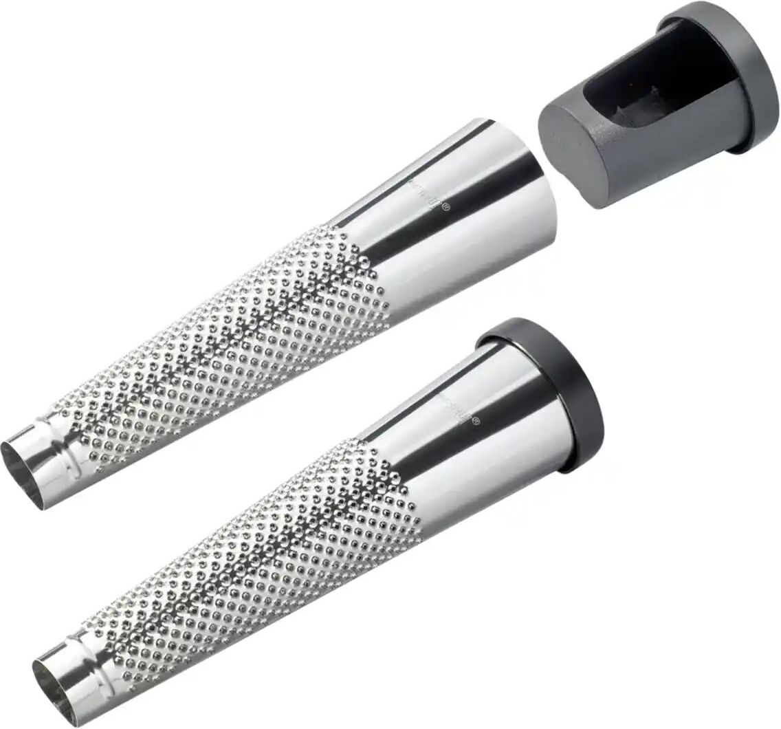 Gefu Muskatreibe  MOLA ¦ silber ¦ Edelstahl,Kunststoff ¦ Maße (cm): B: 4,2 H: