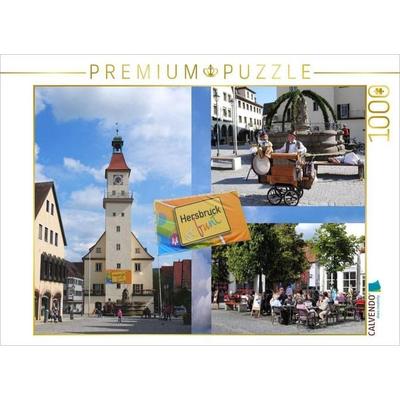 CALVENDO Puzzle Hersbruck ist bunt | 1000 Teile Lege-Größe 64x48cm Foto-Puzzle für glückliche Stunden