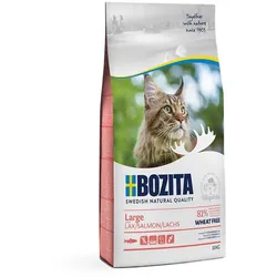 Bozita Large wheat free Salmon | 10kg Katzenfutter trocken