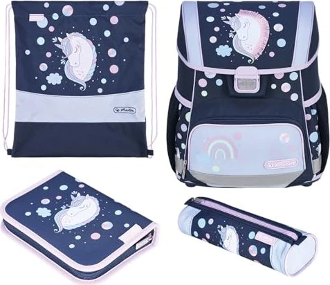 Herlitz Grundschulranzen Loop Plus Unicorn Dreams
