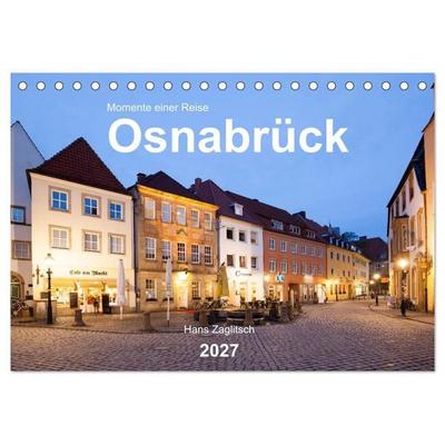 Osnabrück - Momente einer Reise (Tischkalender 2027 DIN A5 quer), CALVENDO Monatskalender