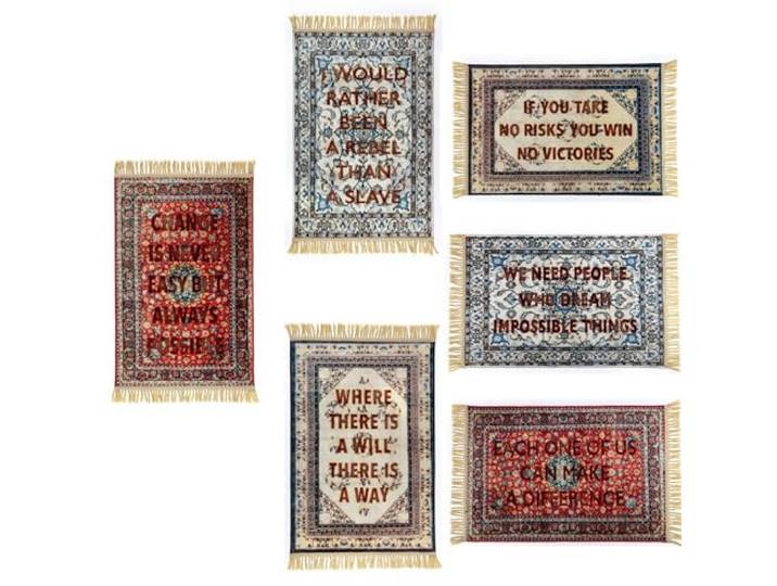 Seletti Verbrand tapijt Rebel