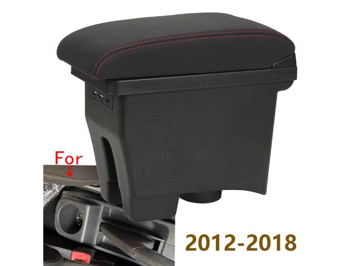 Accoudoir de Voiture pour Volkswagen POLO, Boîte de Rangement, Accessoires Automobiles, Installation Simple, Mk5 6R Vento 2012-2018