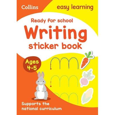 Ready for school: writing Sticker Book Ages 4-5, Taschenbuch von Collins Easy Learning, HarperCollins, 978-0-00-877531-5