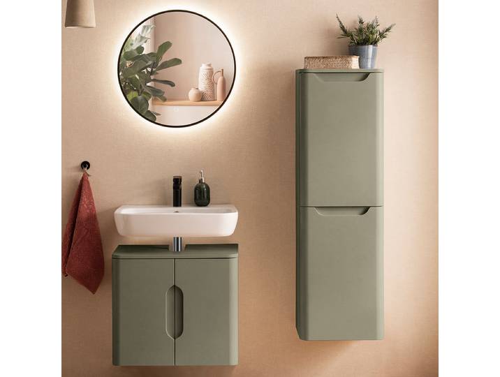 Badset 3-teilig WBU 102 x 200 x 35cm Grün/Schilfgrün
