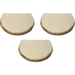 Rohrschneider Wandliege halbrund 3 er Set