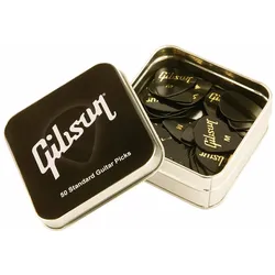 Gibson GG74M Medium Tin Box Set - Plektrum