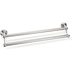 Decor Walther Classic Handtuchreling 60 cm Nickel doppelt