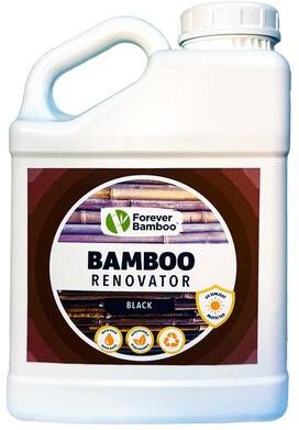 FOREVER BAMBOO Renovator Exclusive Formula, Water-Based, Eco-Friendly UV-Protection Bamboo Restoration Solution Dark Stain