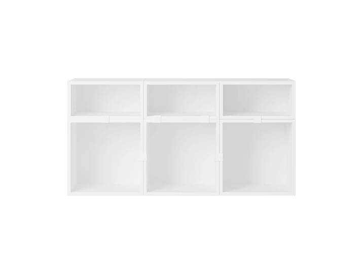 Muuto Stacked Aufbewahrungssystem Sideboard Konfiguration 5 White