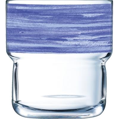 ARCOROC Brush Blue Jean Log FB22 Stapelbecher 22cl * 6er