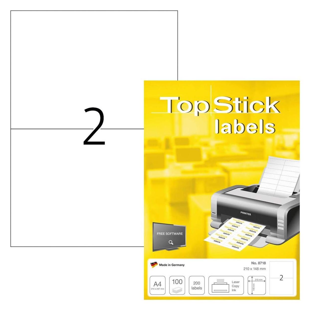 TopStick Universal-Etiketten (8718)