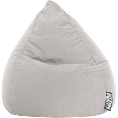 Sitzsack MAGMA HEIMTEX "BeanBag EASY L", grau, B:90cm, Bezug: 100% Polyester, Sitzsäcke, Sitzsack