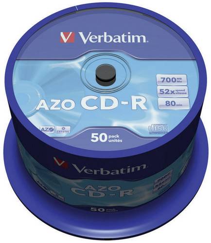 Verbatim 43343 CD-R Rohling 700 MB 50 St. Spindel