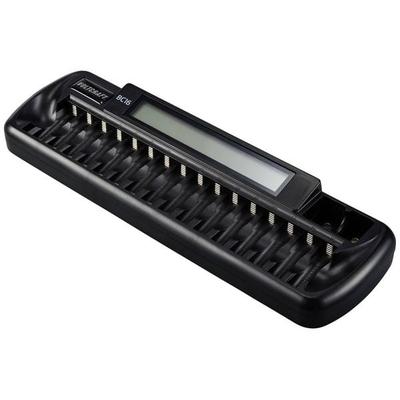 VOLTCRAFT BC16 Rundzellen-Ladegerät NiMH, LiIon Mignon (AA), Micro (AAA), 9V Block