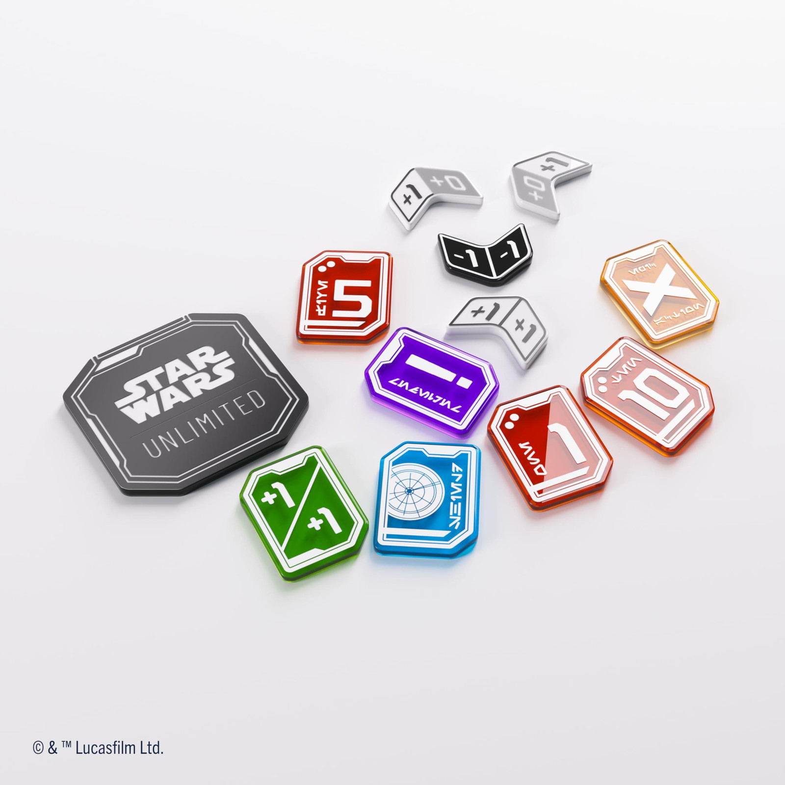 Gamegenic Star Wars: Unlimited Acryl Tokens