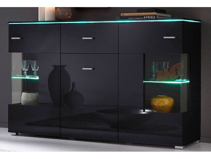 Sideboard HÖLTKEMEYER Happy , schwarz, Sideboards, Sideboard, Breite 150 cm
