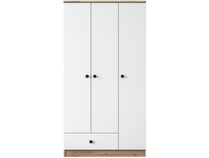 Kleiderschrank Uyumak Walnuss Melamin B 90 cm - Kleiderschrank