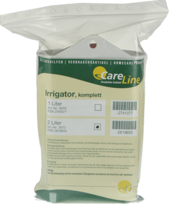 Careliv Produkte OHG IRRIGATOR KOMPLETT 2 l 1 St 02819655