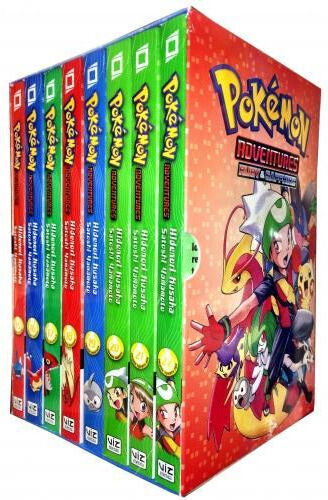 Viz Media Pokemon Adventures Ruby And Sapphire Collection 8 Books Box Set - Vol 15-22