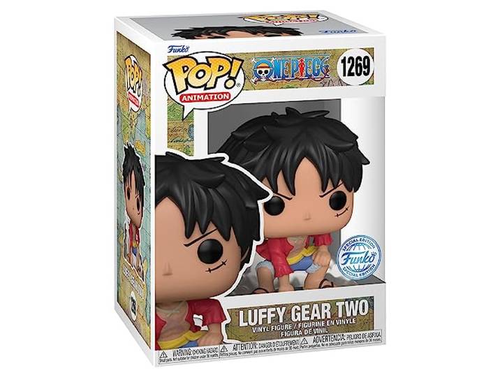 Funko Pop One Piece Luffy Gear Two Exclusive figuur