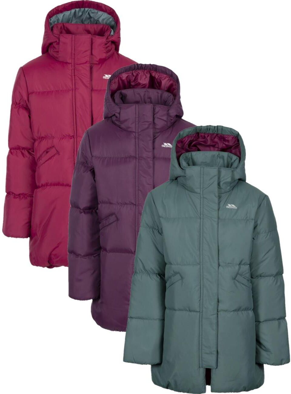 Trespass Ailie- Female Casual Jacket  / Jakke Potent Purple 5/6