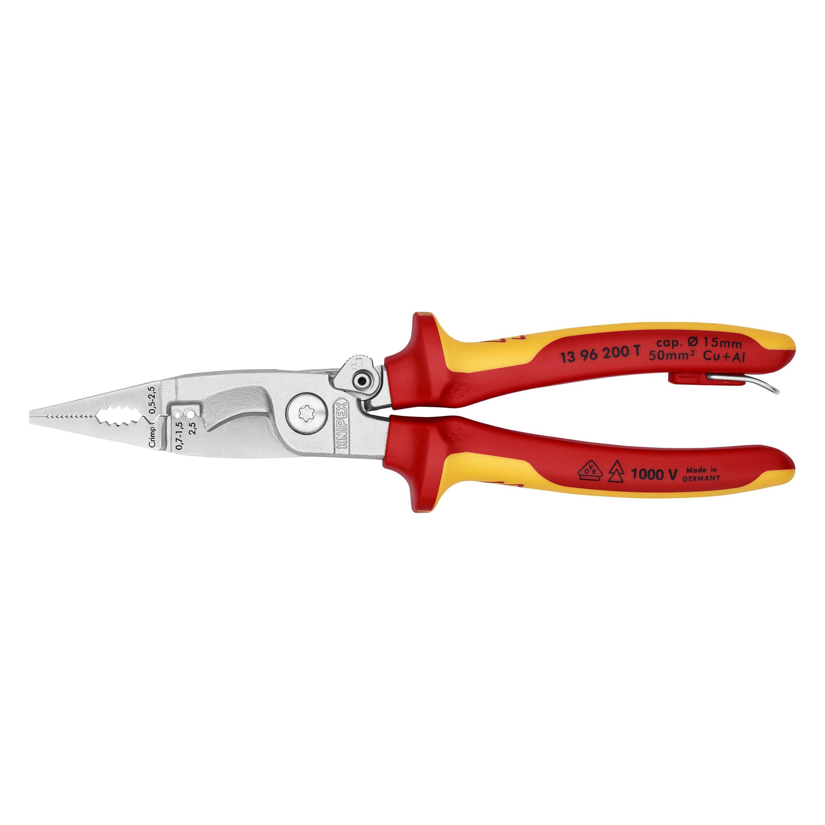 Knipex Elektro-Installationszange (200 mm) (13 96 200 T)