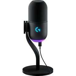 LOGITECH G Yeti GX dynamisches RGB Gaming-Mikrofon, Schwarz