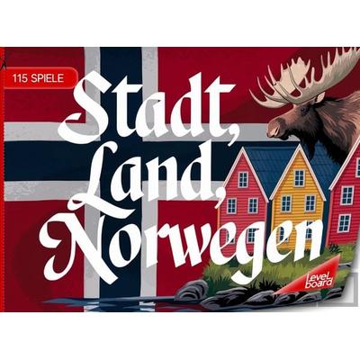 Stadt, Land, Norwegen - 115 Spielblöcke, Taschenbuch von LevelBoard Spiele, LevelBoard Spiele, 978-3-693-19724-0