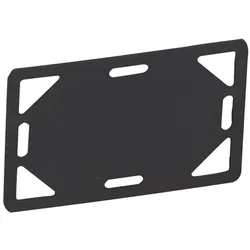 Legrand 031980 Bezeichnungsschild, 75 x 50 mm, für Kabelbinder Breite 9 mm, Beschriftbar  - 100 Stück