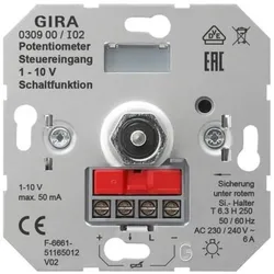 Gira Potentiometer-Einsatz 030900