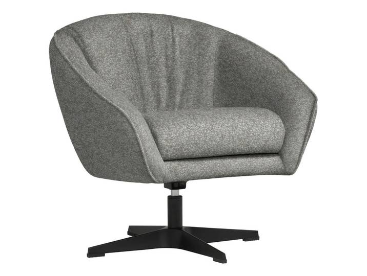 Stylife Sessel, Grau, Metall, 80x78x80 cm, Stoffauswahl, Wohnzimmer, Sessel, Sessel