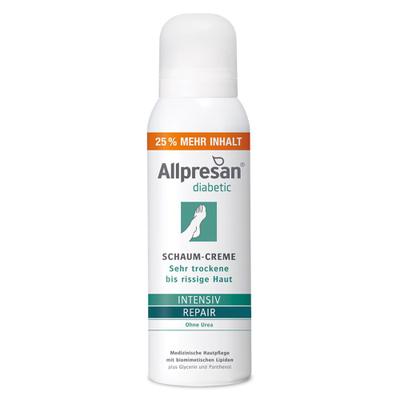 Allpresan diabetic Inten.+Repair o.Urea Schaum-Cr. 125 ml Schaum