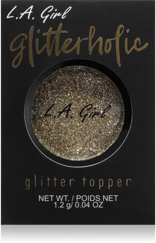 L.A. Girl Cosmetics Glitterholic Glitter Eyeshadow shade Goal Digger 1.2 g