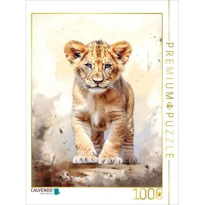 CALVENDO Puzzle Baby-Löwe | 1000 Teile Lege-Größe 64x48cm Foto-Puzzle für glückliche Stunden, Sonstige von , Calvendo Puzzle