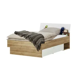 Bett   ¦ holzfarben ¦ Maße (cm): B: 97 H: 91