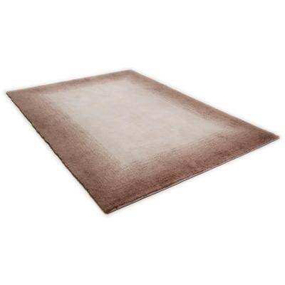 Teppich THEKO "Hula" Gr. 1, beige, B:60cm H:18mm L:90cm, Kunstfaser, Teppiche, Teppich, besonders weich durch Microfaser, ideal im Wohnzimmer & Schlafzimmer