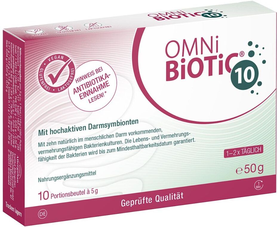 OMNi BiOTiC 10 - bei Antibiotika-Einnahme