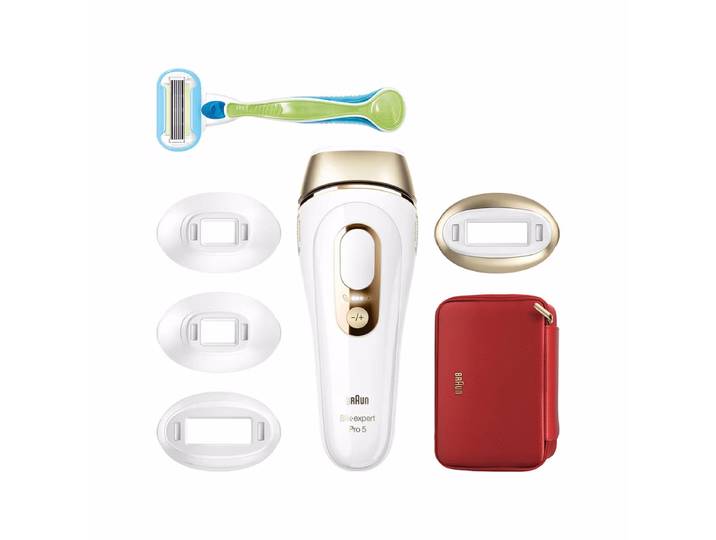 Braun Silk-expert Pro 5 IPL PL5382 IPL-Haarentfernungsgerät – IPL Gerät/IPL Haarentfernung – gold