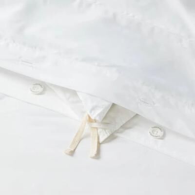 All Categories Goods White Luxe Hotel Border Duvet Cover And Sham Set, Full Queen, Cotton Sateen, Button Closure, Embroidered Detail White Luxe Hotel Border Duvet Cover And Sham Set, Full Queen, Cotton Sateen, Button Closure, Embroidered Detail