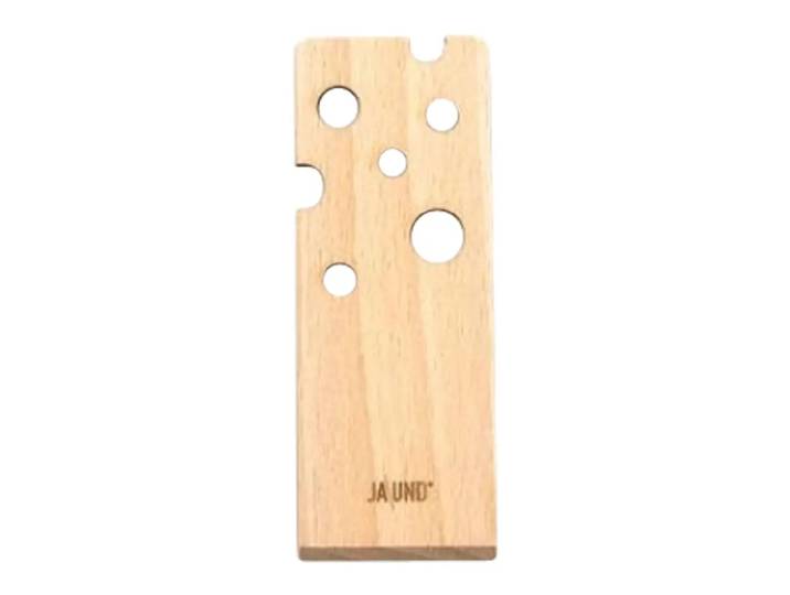 Raclettespachtel Trin, Ja/und?, buchefarbig, Holz