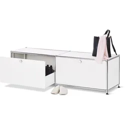 Tchibo - Lowboard Metall »Cn3« mit Schubladen - 152x40x44,5cm - chrom -