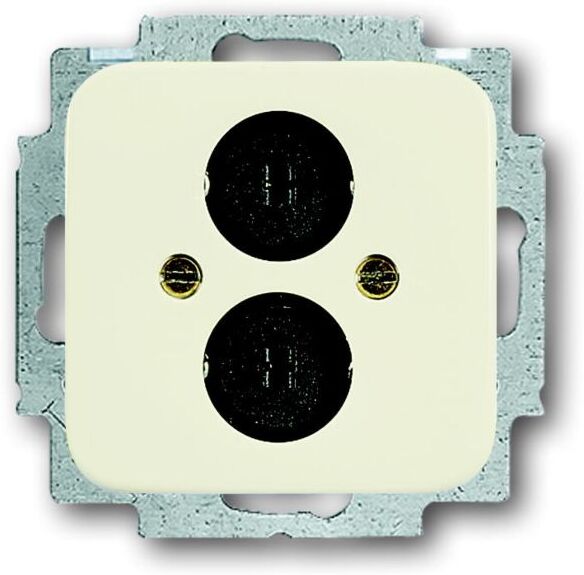 Universal Busch Jaeger  Lautsprecher Steckverb. 2147 U-212 weiss Busch Duro 2000 SI Zentralscheibe