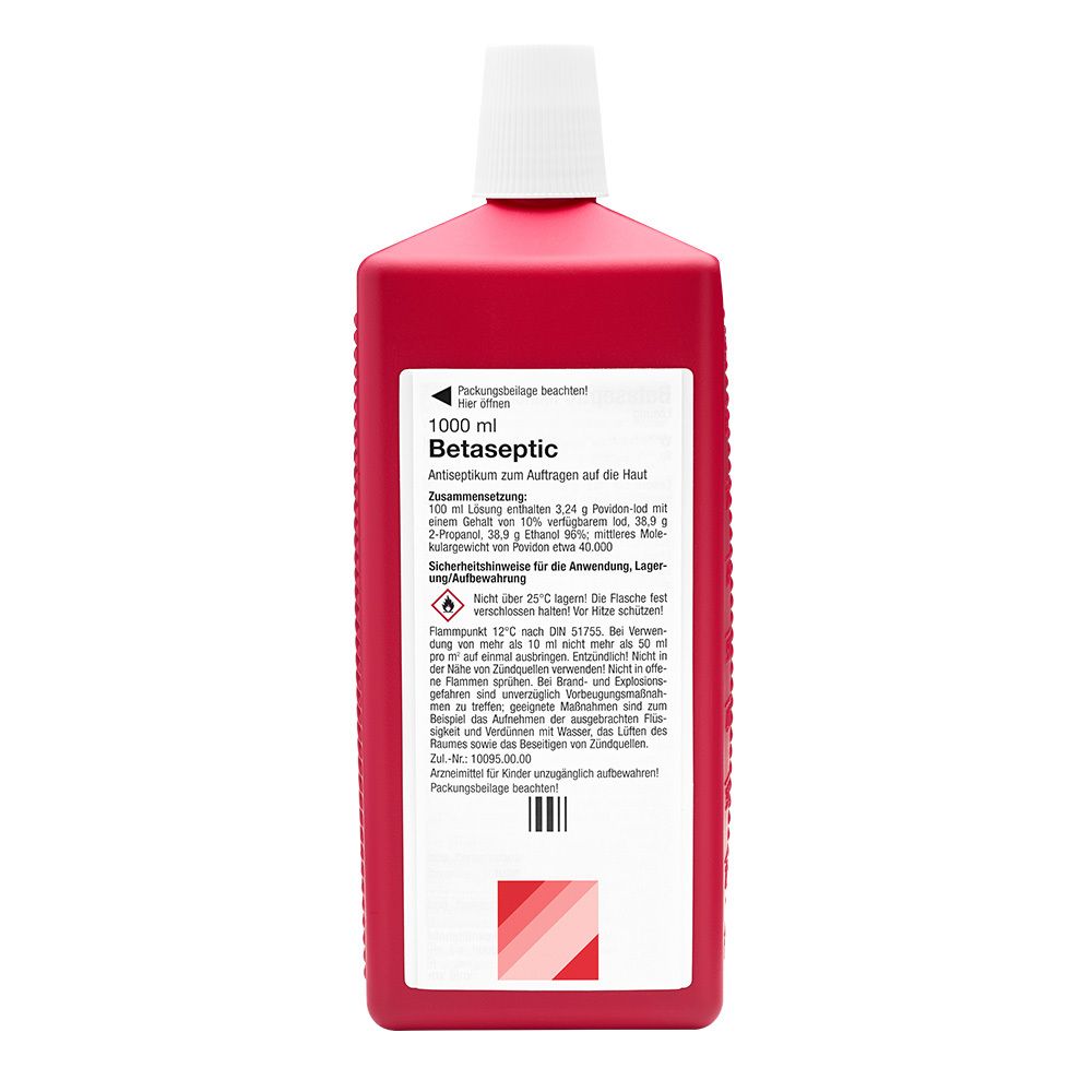 Betaseptic Lösung zur Anwendung auf der Haut 1000 ml
