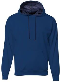 A4 A4N4279 Sprint Tech Fleece Hoodie N4279 in Navy Blue size Medium   Polyester fleece